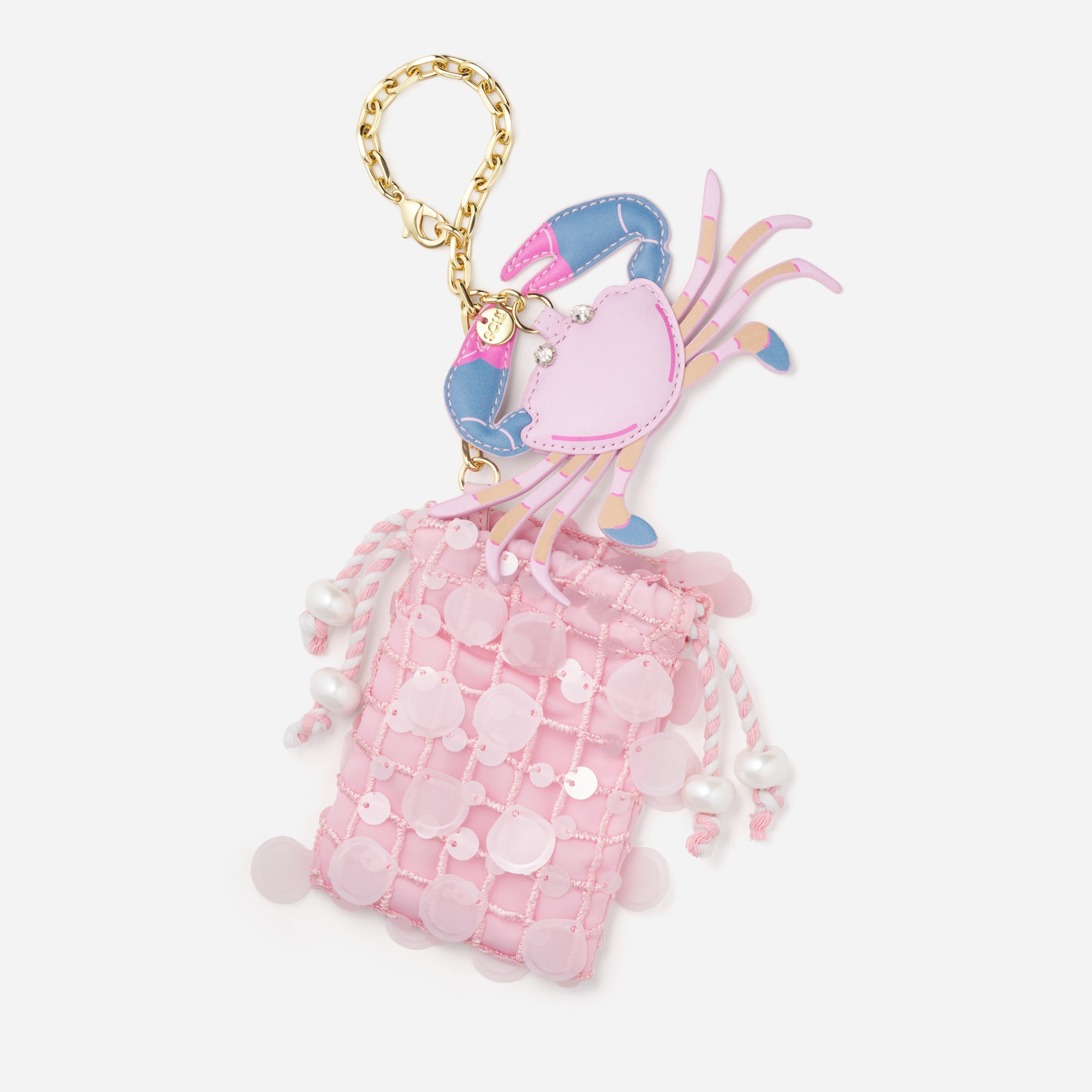 Crab Catch Bag Charm Cluster - Stoney Clover Lane