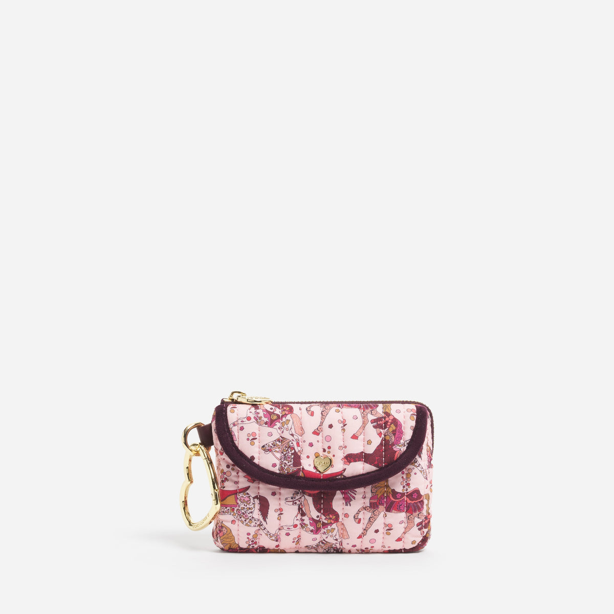Snap Pouch Bag Charm Made With Liberty Fabric