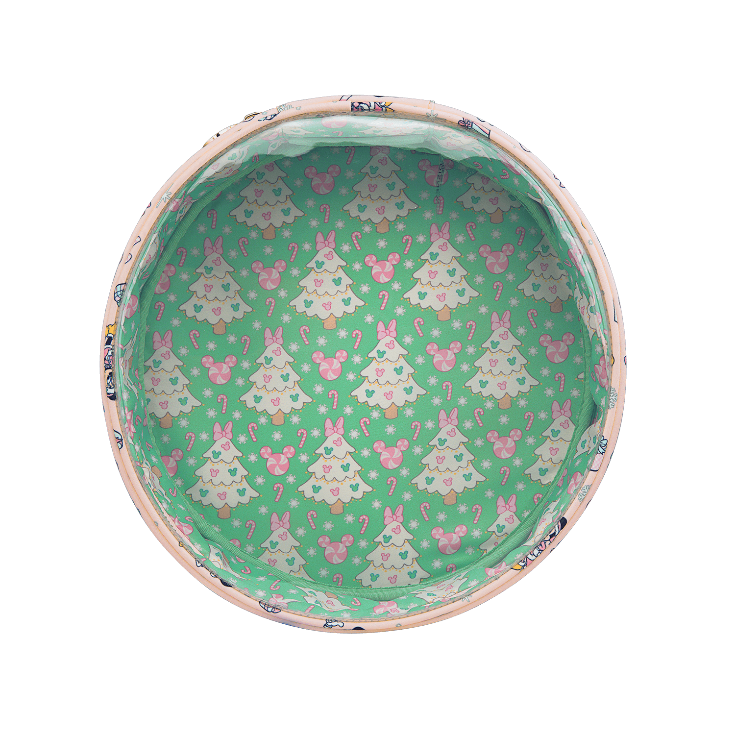 Circle Open Top Pouch