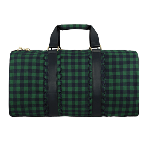 Scalloped Classic Duffle Bag