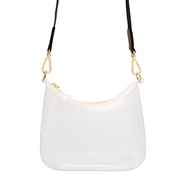Clear Curved Crossbody Bag