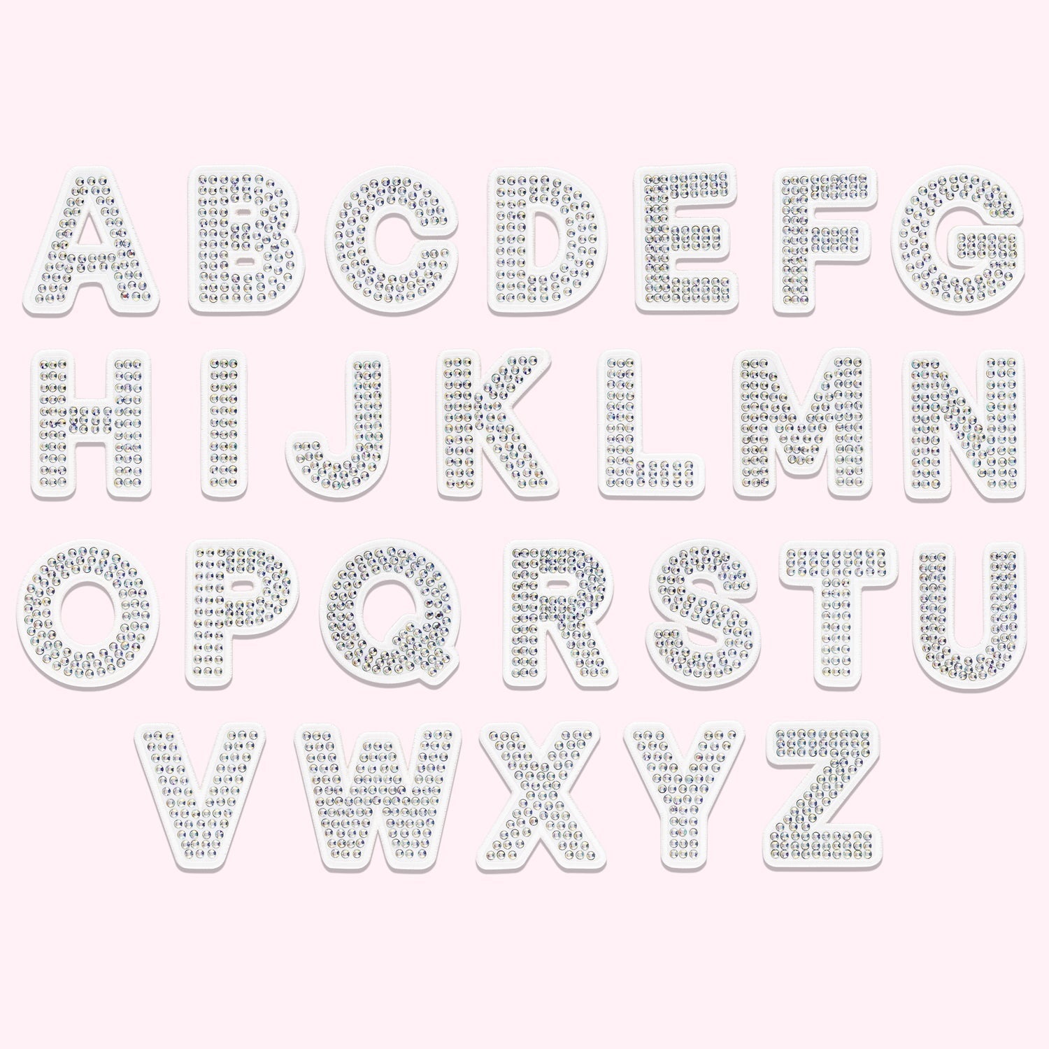 Sparkle Letter Patch