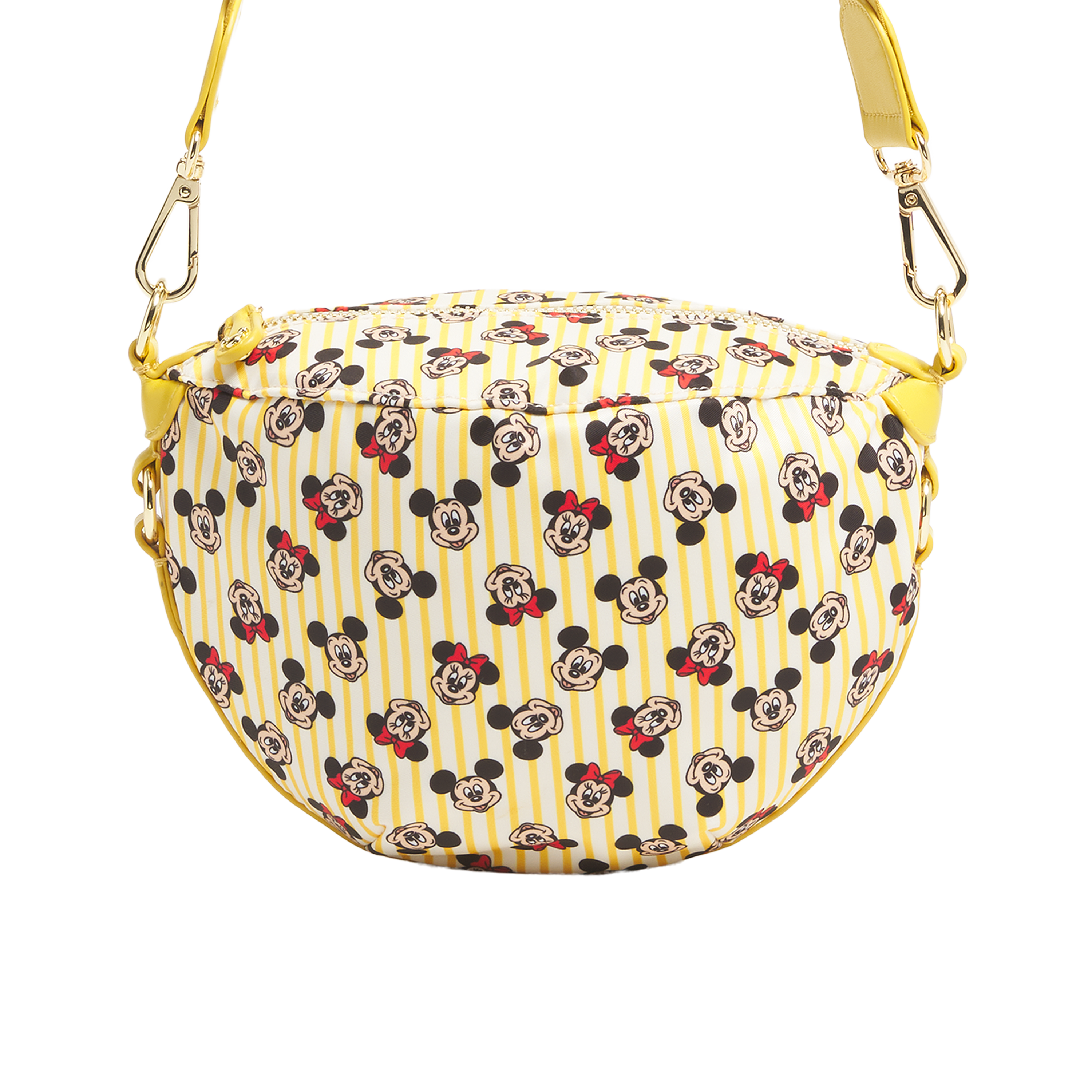Disney Mickey Mouse & Minnie Mouse Crescent Crossbody Bag