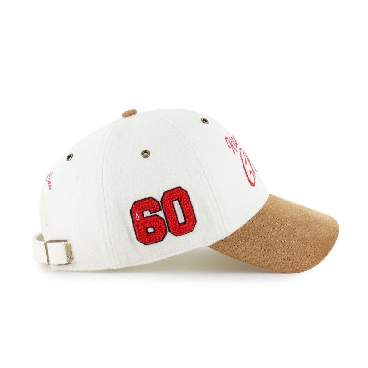 Stoney Clover Lane X '47 Kansas City Chiefs Cross Cursive Clean Up