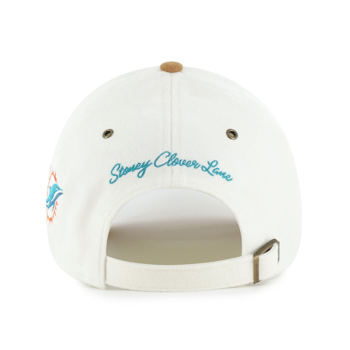 Stoney Clover Lane X '47 Miami Dolphins Cross Cursive Clean Up