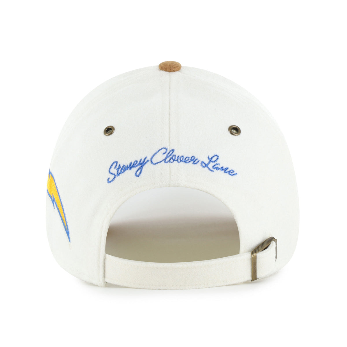 Stoney Clover Lane X '47 Los Angeles Chargers Cross Cursive Clean Up