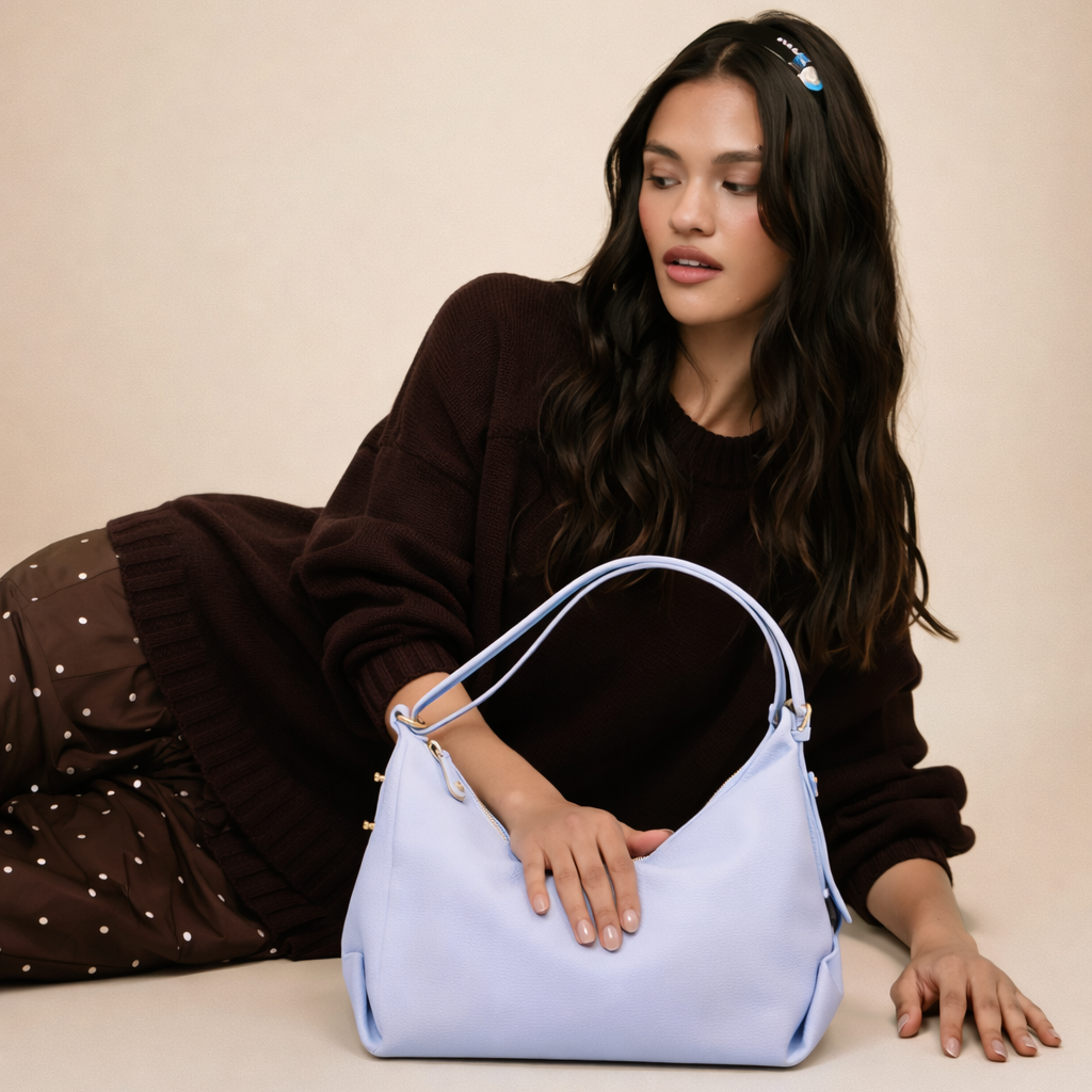 Our newest silhouette: the Pittsford Shoulder Bag