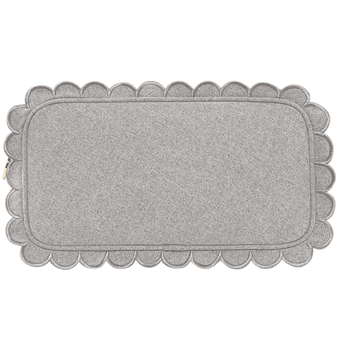 Scalloped Small Pouch