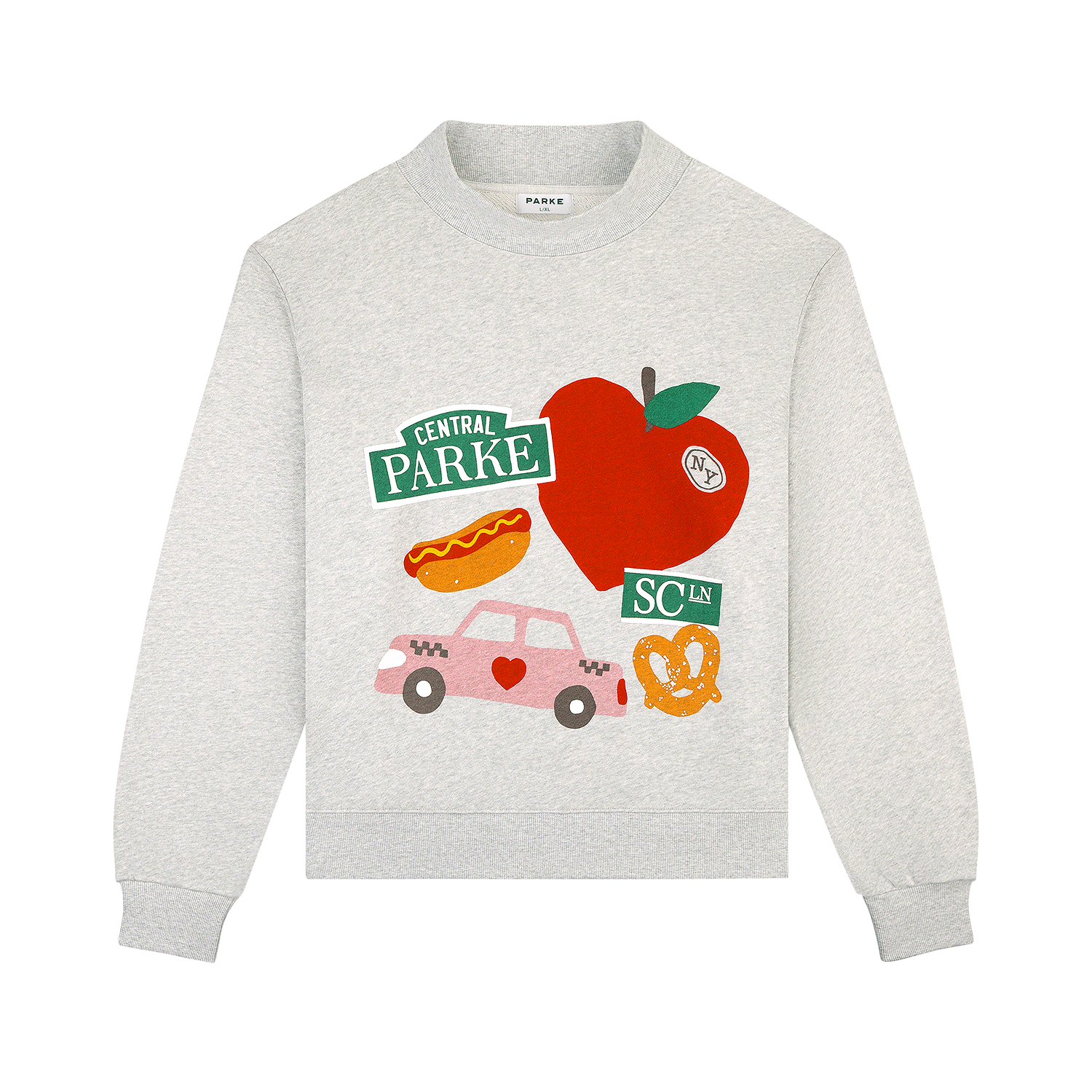 Graphic Mockneck