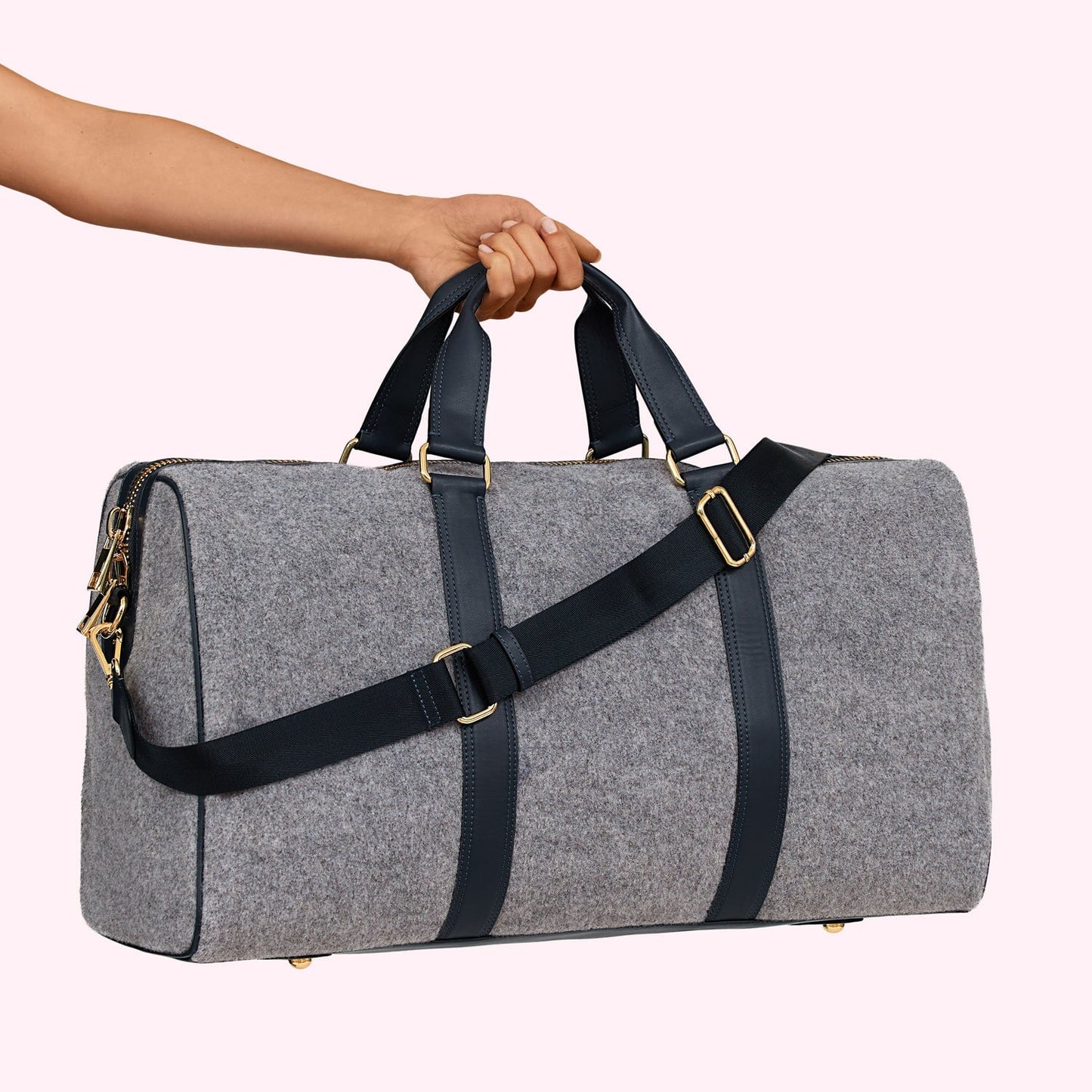 Stoney Clover Lane Sweater Duffle Bag | Grey | One Size | Shopbop