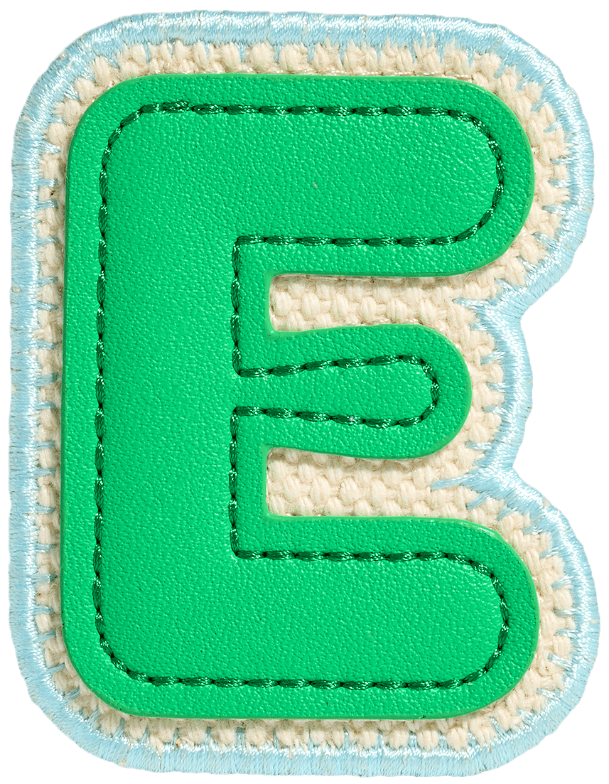 Canvas Letter Patch