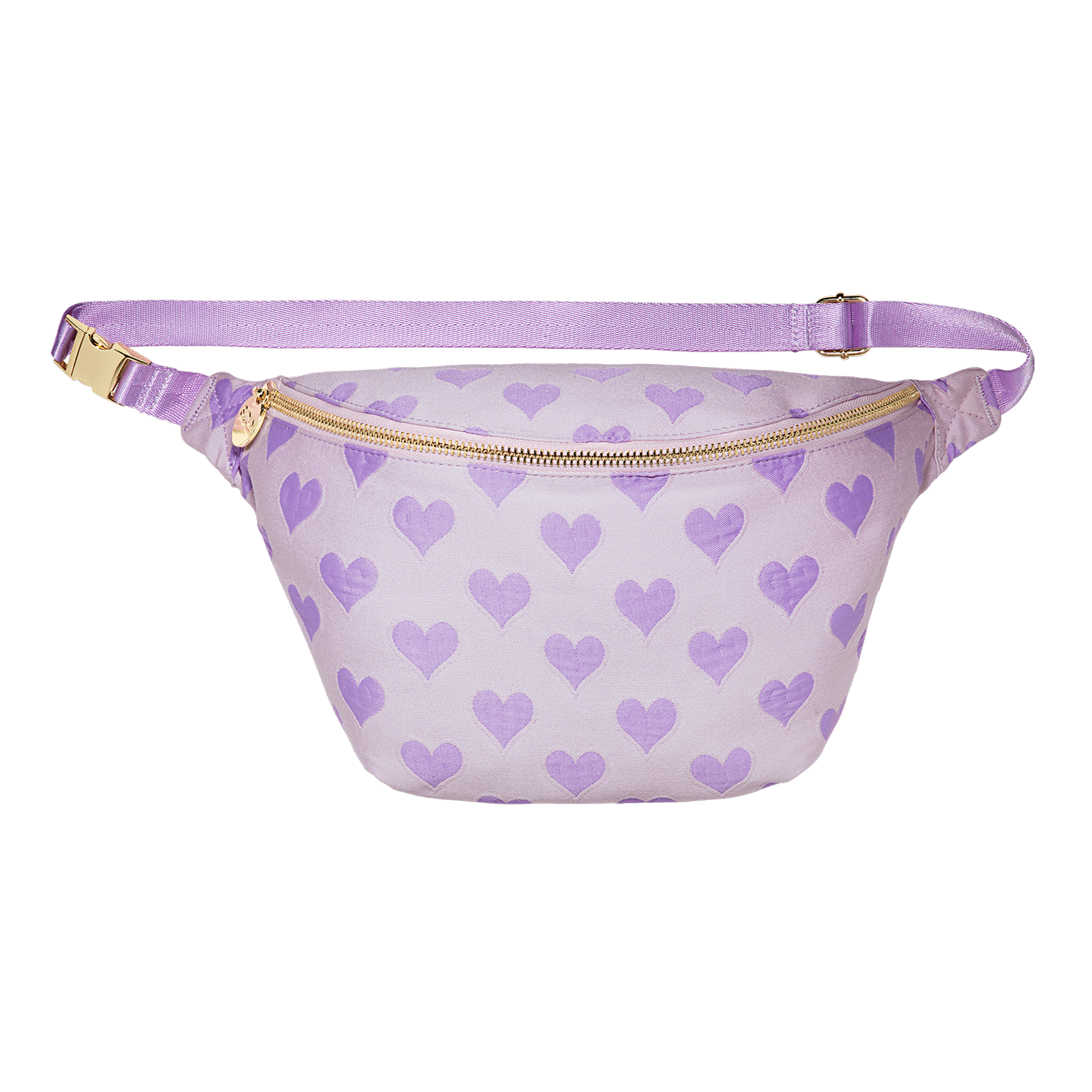 Heart Jacquard Jumbo Fanny Pack