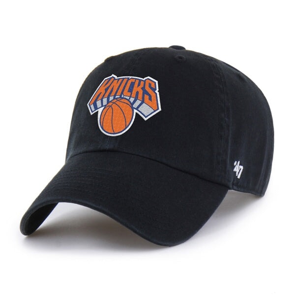 New York Knicks Finals Black Event '47 Clean Up Hat