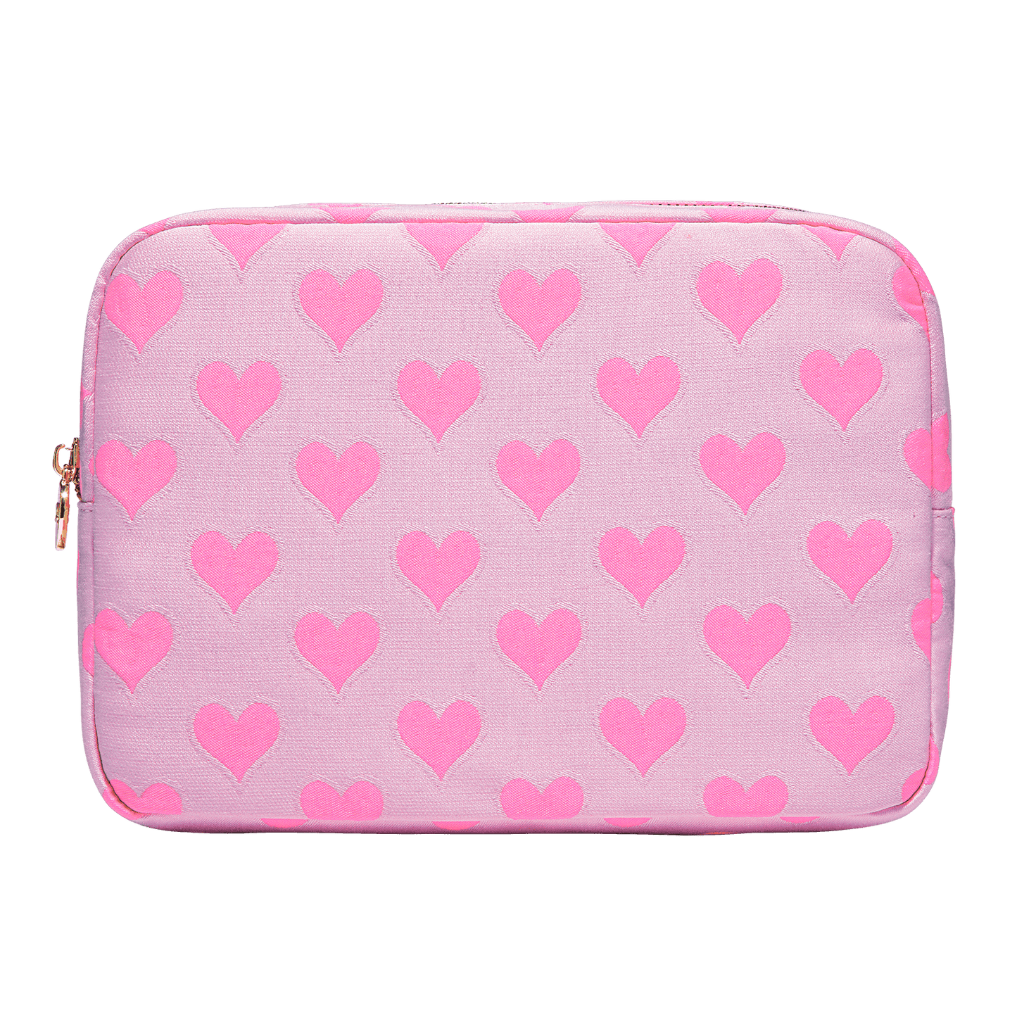 Heart Jacquard Large Pouch