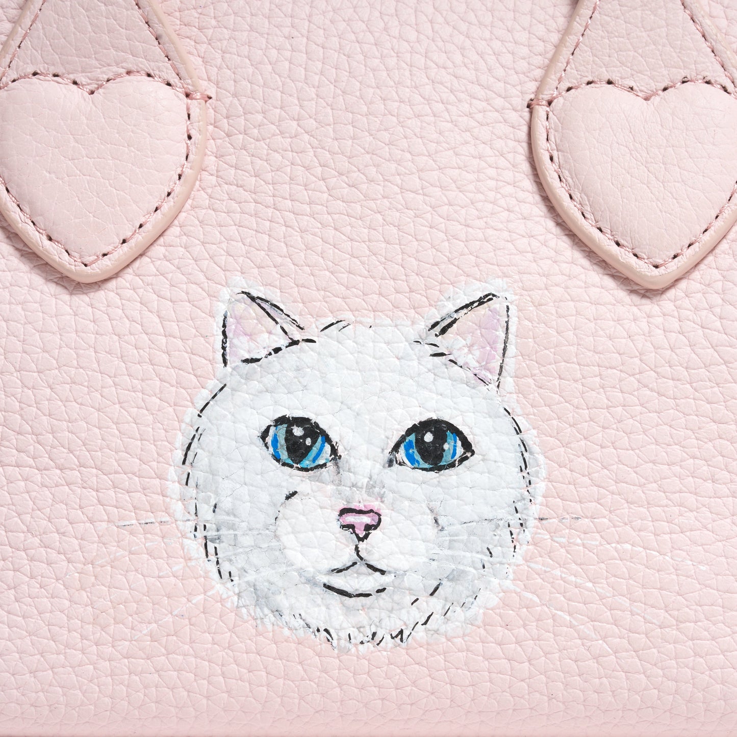 Custom Hand Painted Pet Face Pittsford Pouchette Crossbody Bag 19