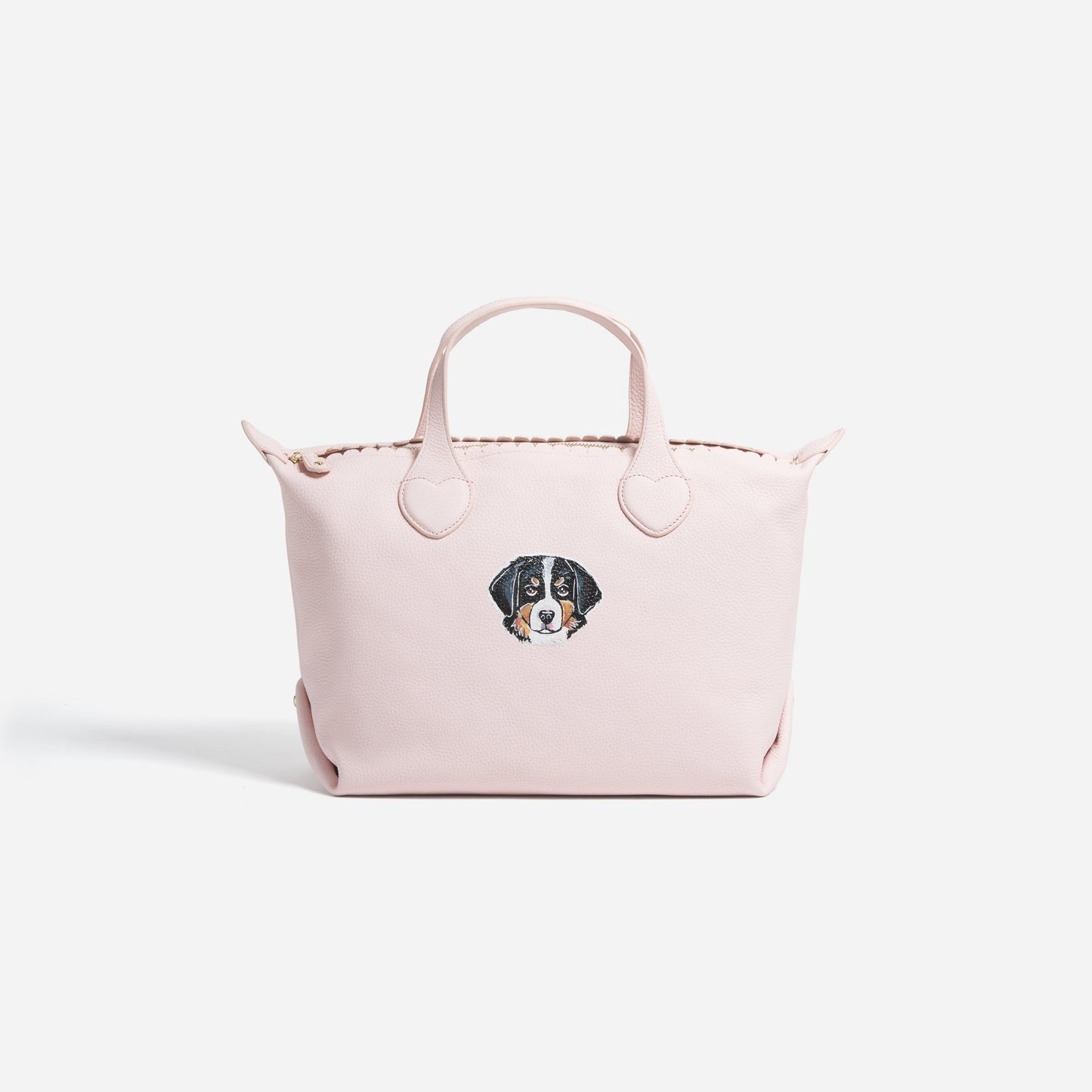 Custom Hand Painted Pet Face Pittsford Pouchette Shoulder Bag 29