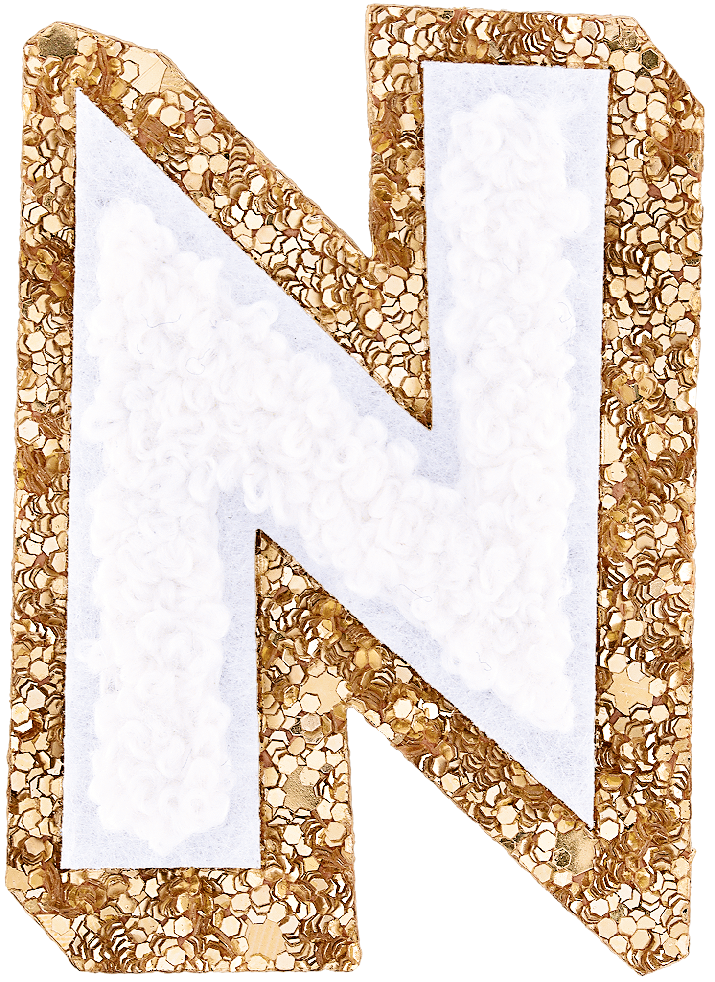Disney Mickey Mouse Glitter Letter Patch