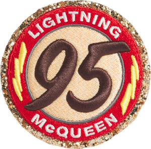Disney Pixar Cars Lightning McQueen Patch