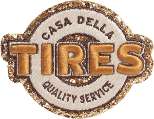 Disney Pixar Cars Casa Della Tires Patch 