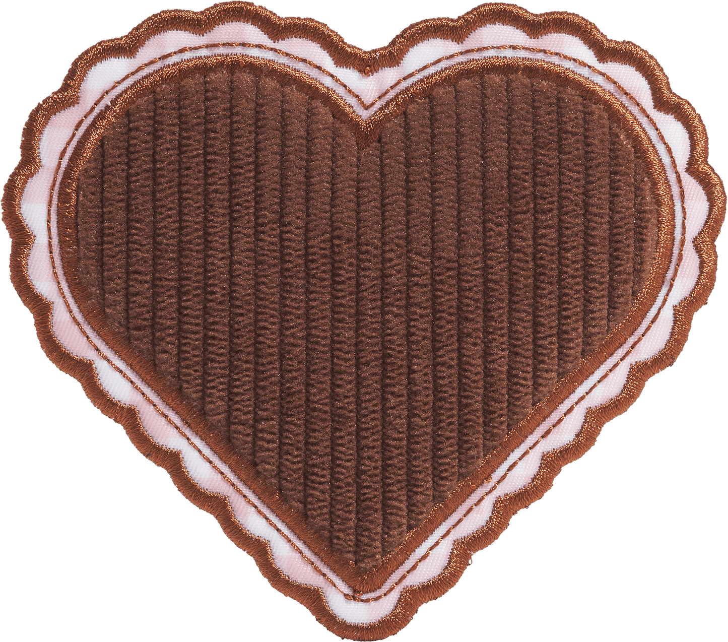 Customizable SCL Heart Gingham Patch