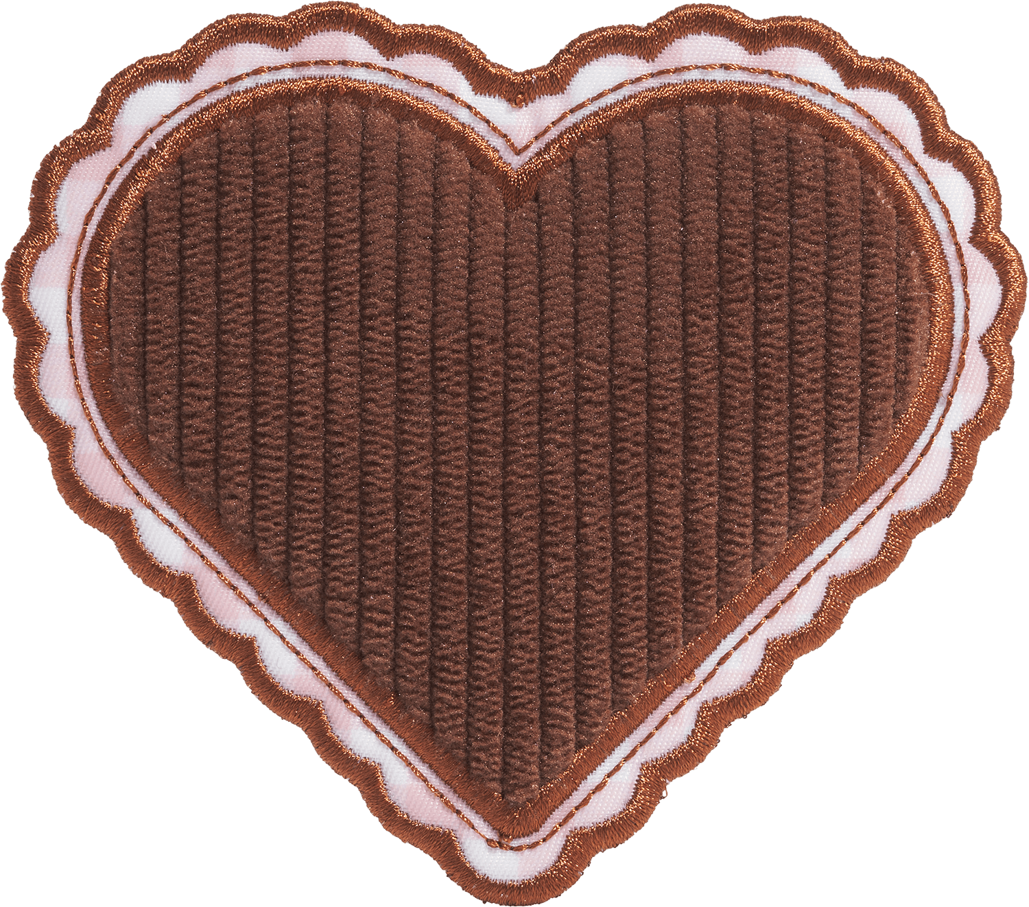 Customizable SCL Heart Gingham Patch