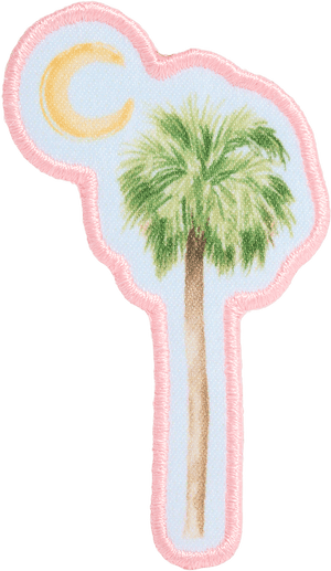 Charleston Exclusive Palm Tree Patch