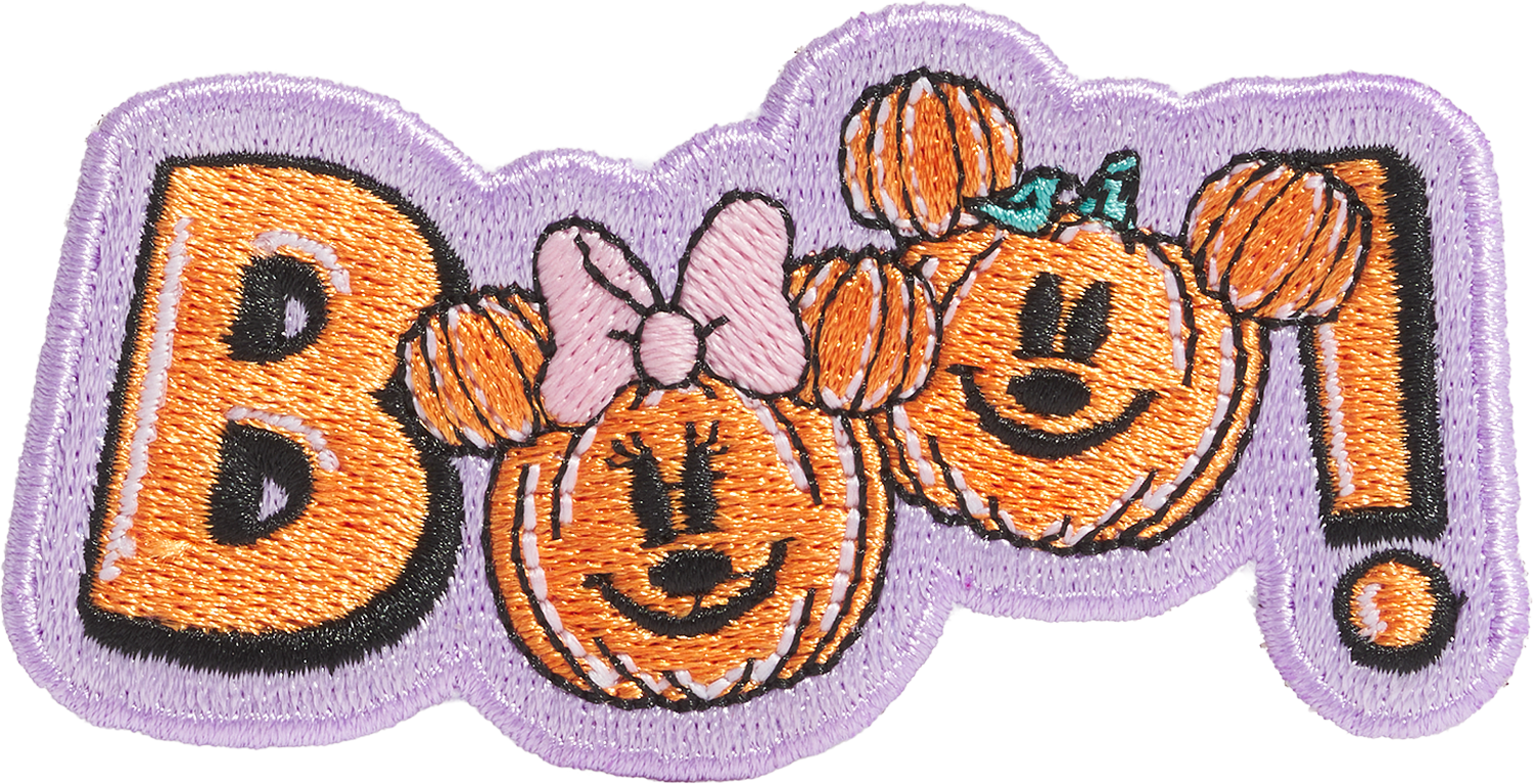Disney Mickey & Friends Halloween Boo Patch