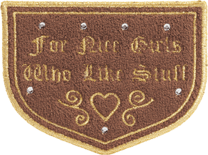 Nice Girls Patch