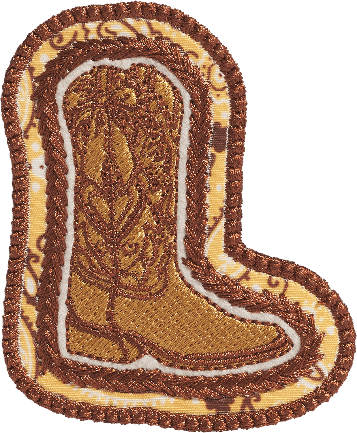 Cowboy Boot Patch