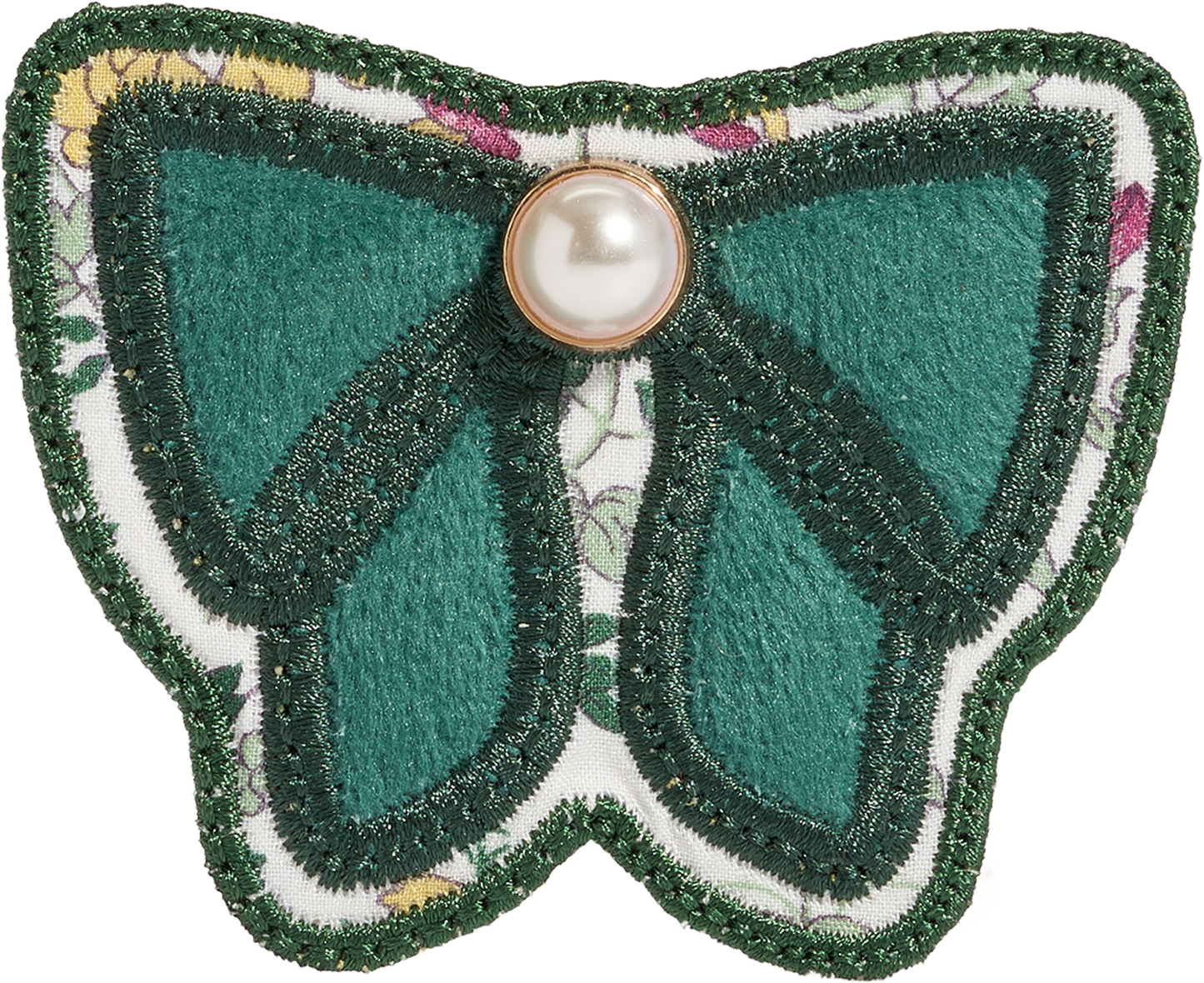 Bow Patch Made with Liberty Fabric