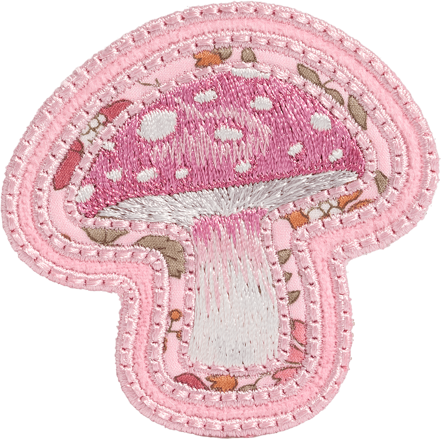 Mushroom Patch Made with Liberty Fabric