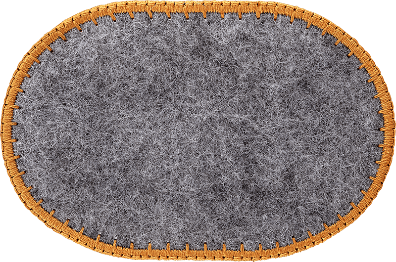Customizable Oval Patch