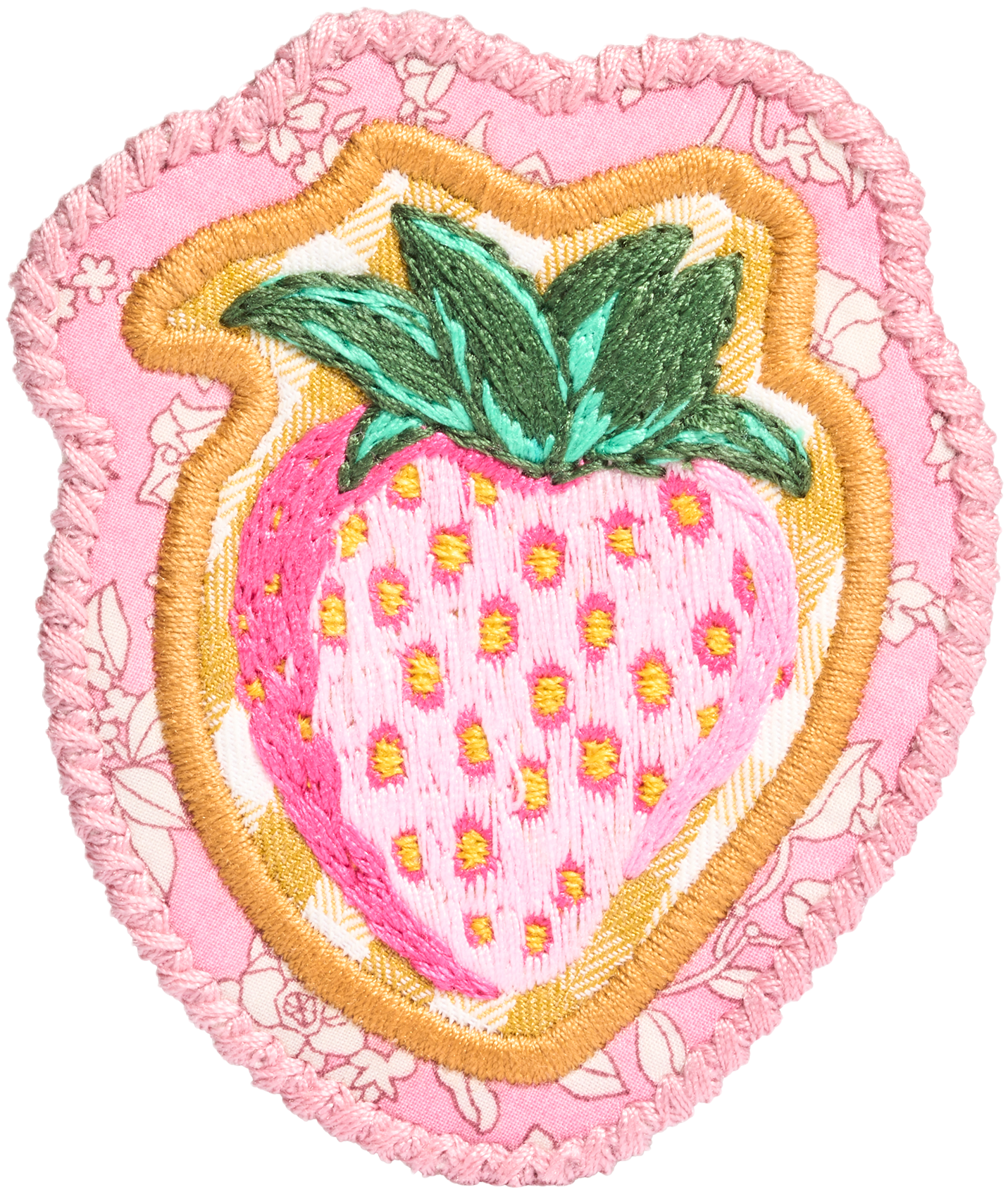 Strawberry Patch Made with Liberty Fabric