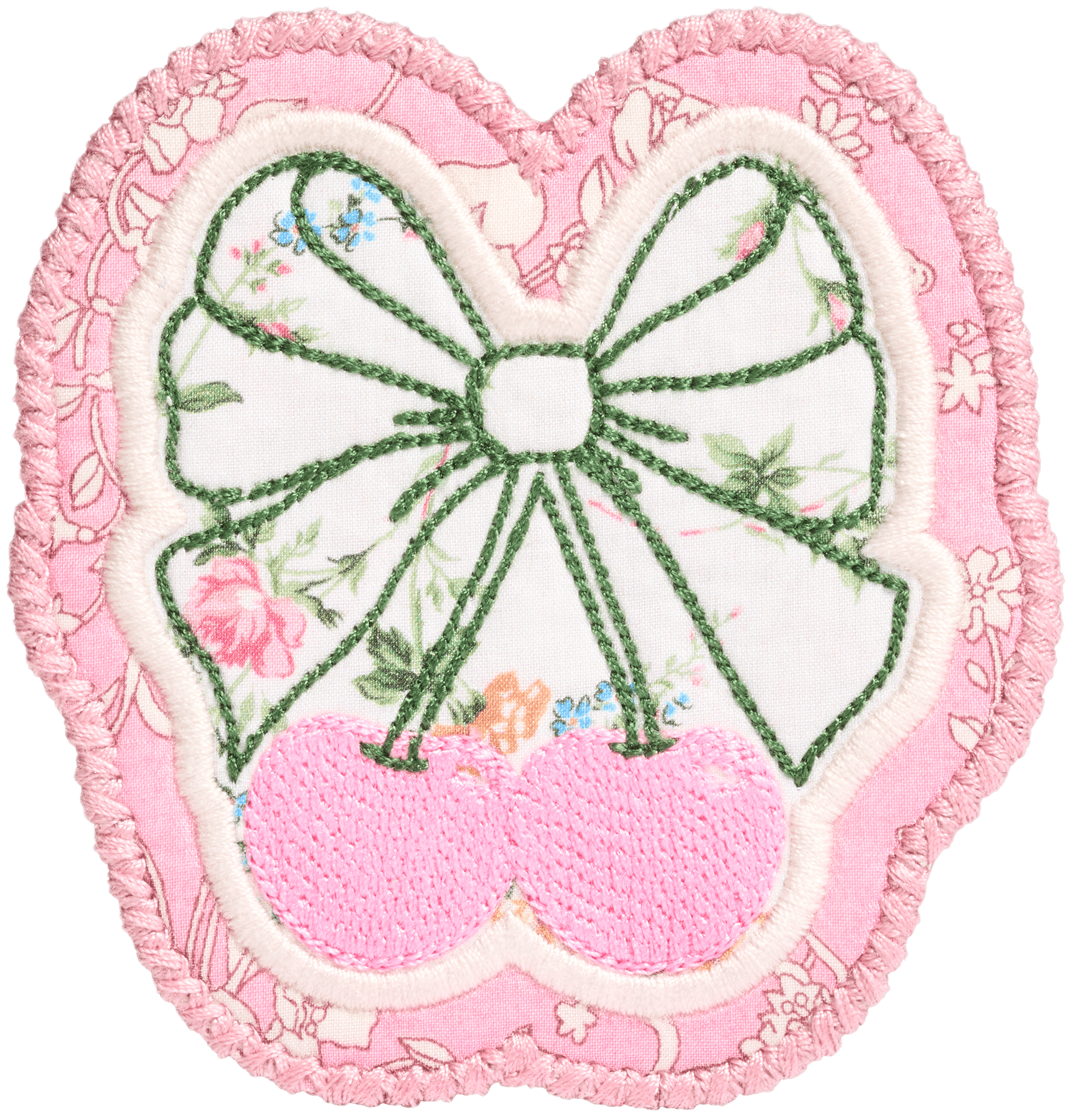 Cherry Patch Made with Liberty Fabric