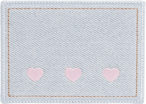 Customizable Denim Patch