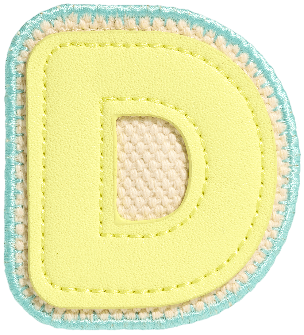 Canvas Letter Patch