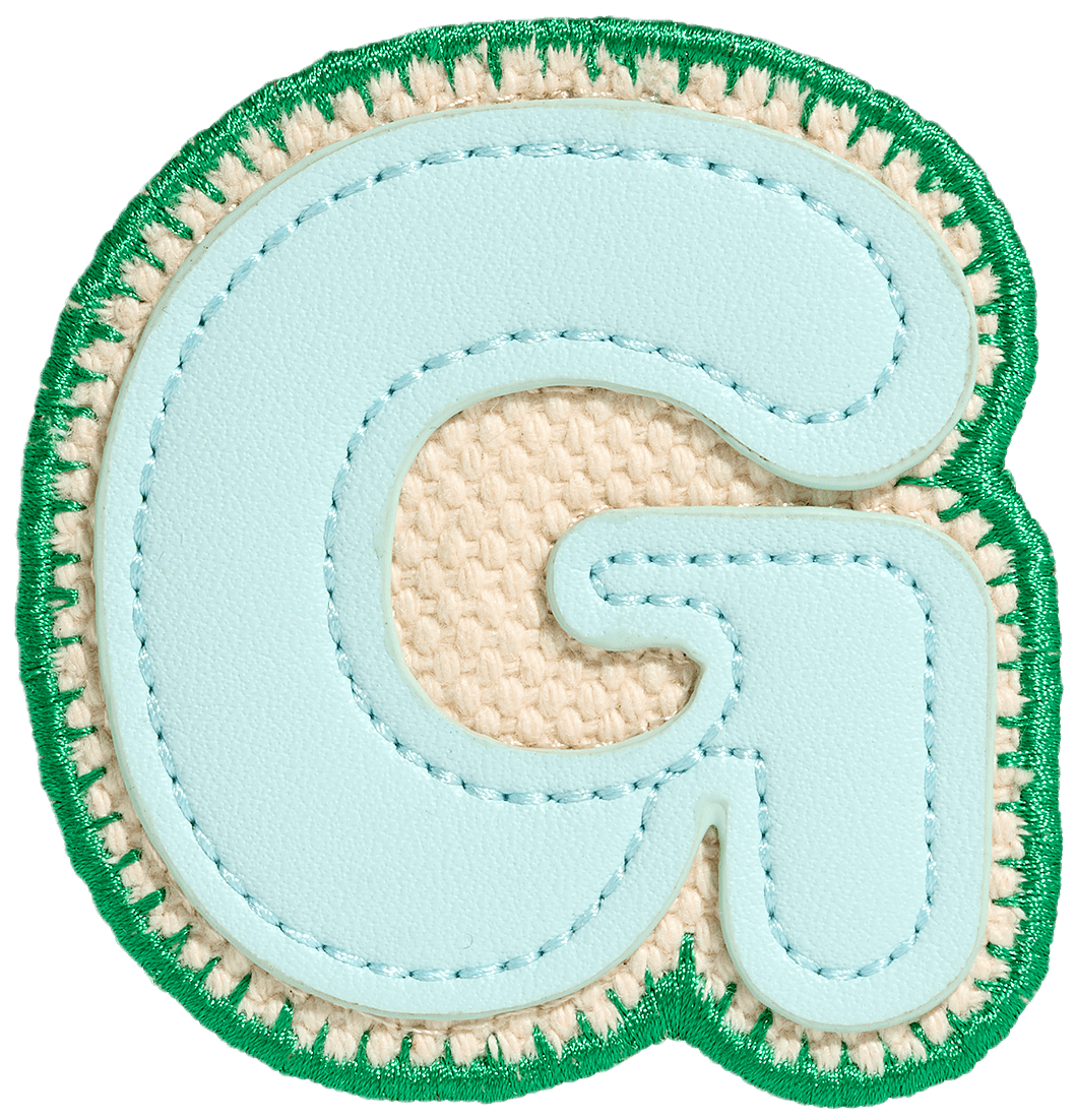 Canvas Letter Patch