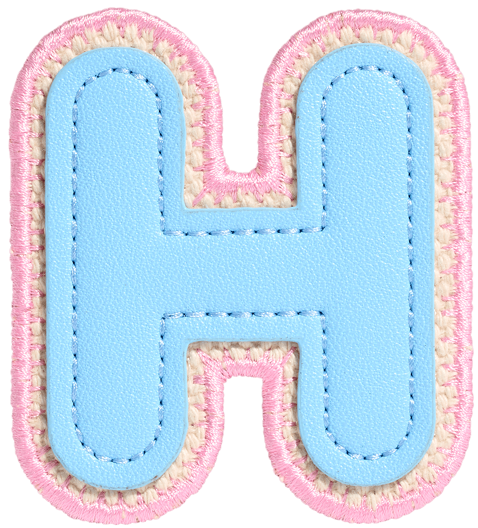 Canvas Letter Patch