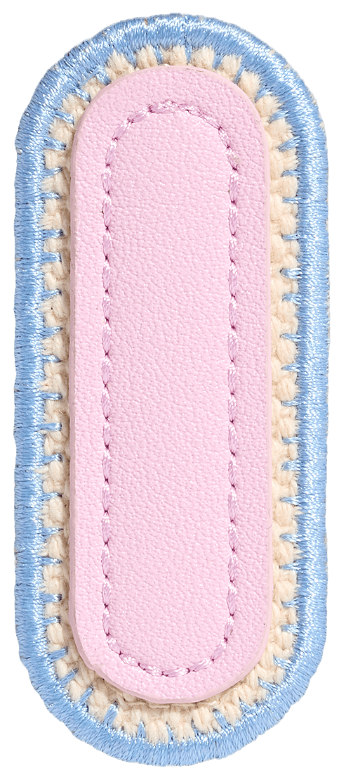 Canvas Letter Patch