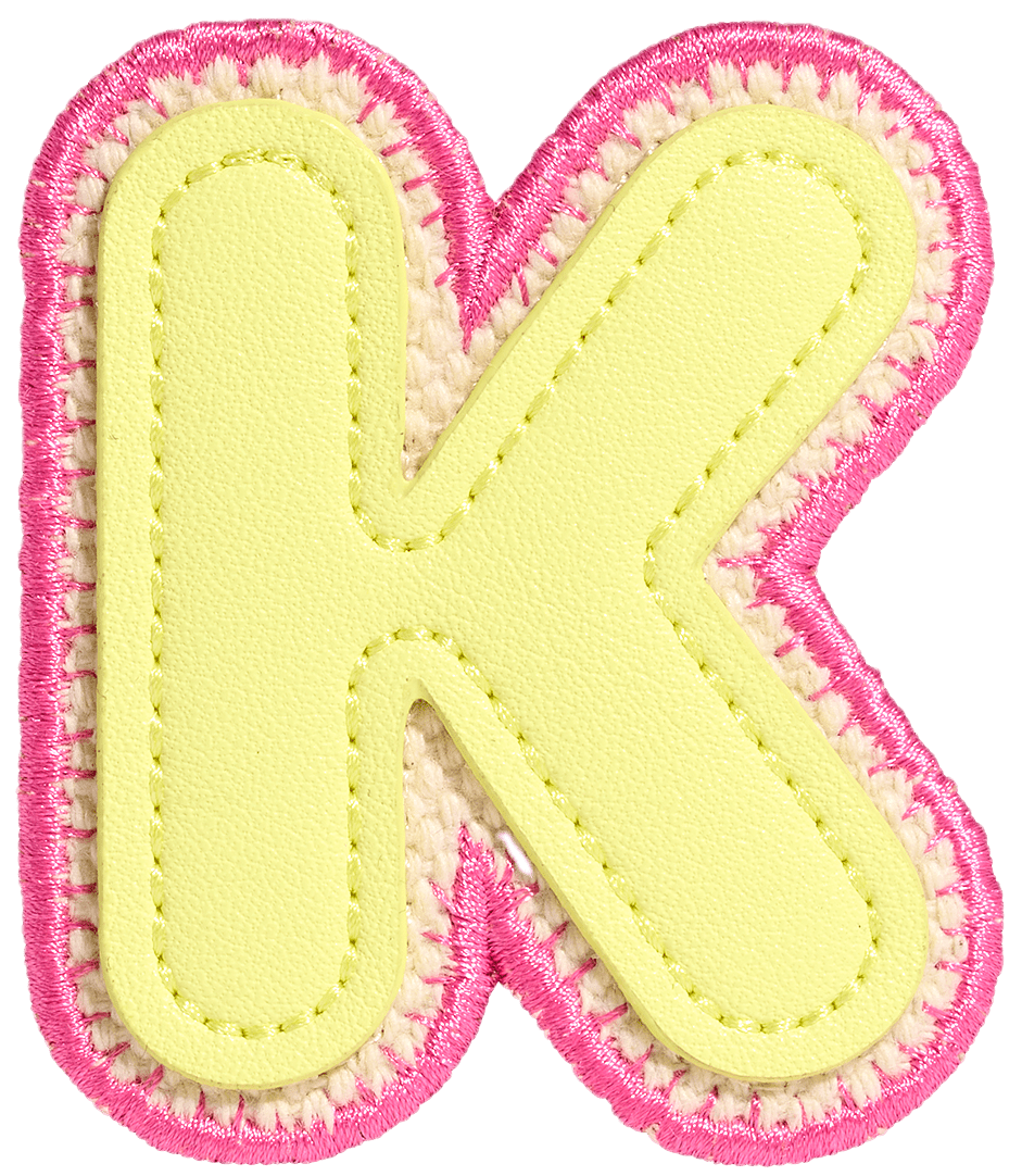 Canvas Letter Patch