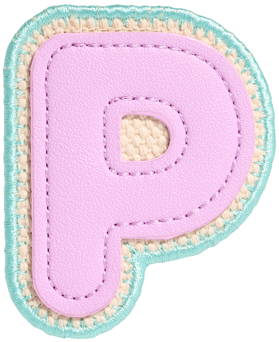 Canvas Letter Patch