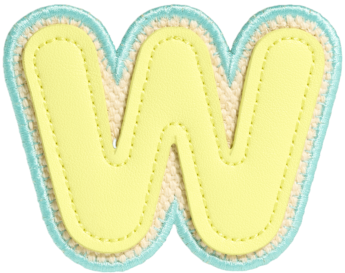 Canvas Letter Patch