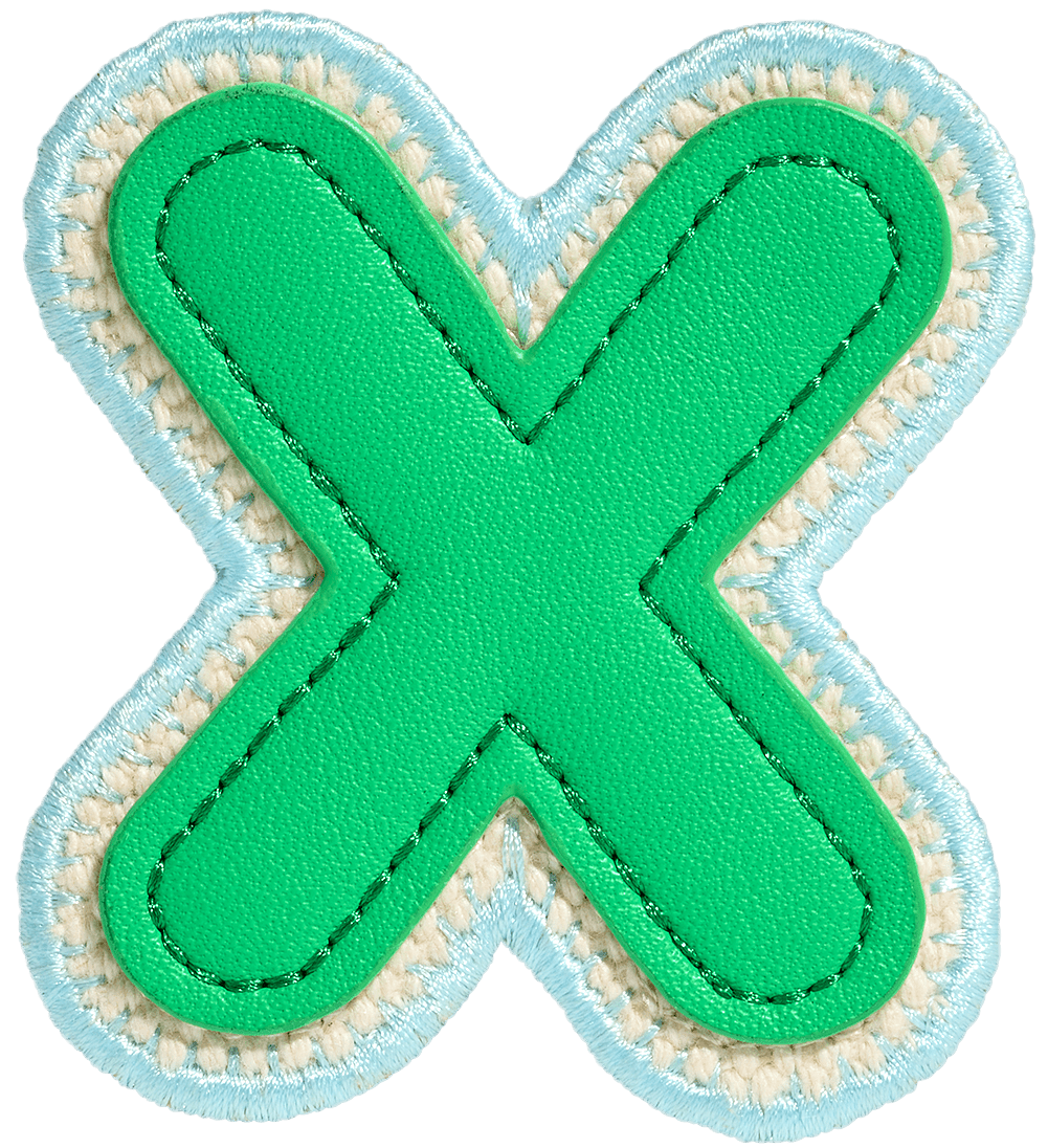 Canvas Letter Patch