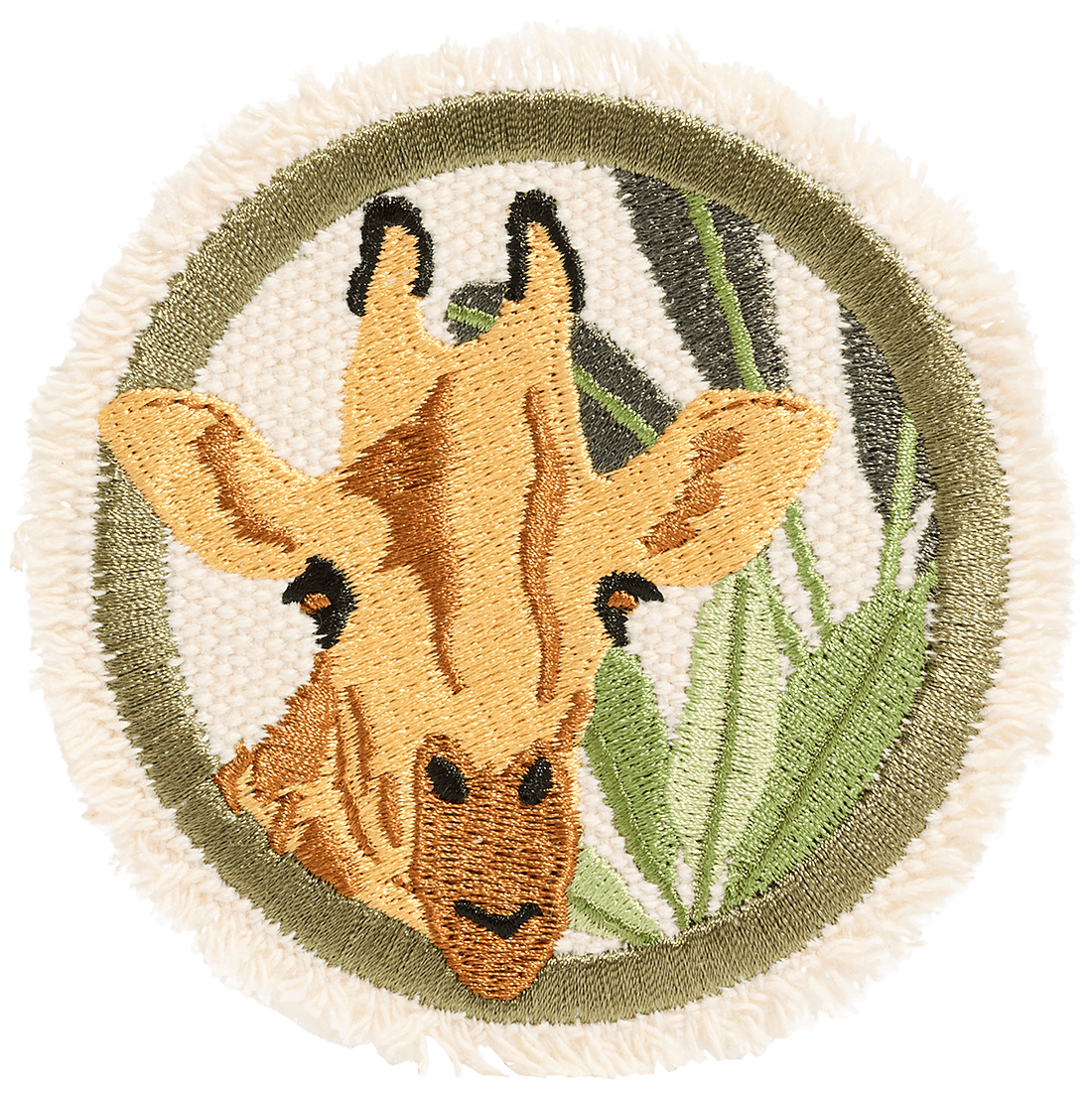Safari Guide Patch Giraffe Patch