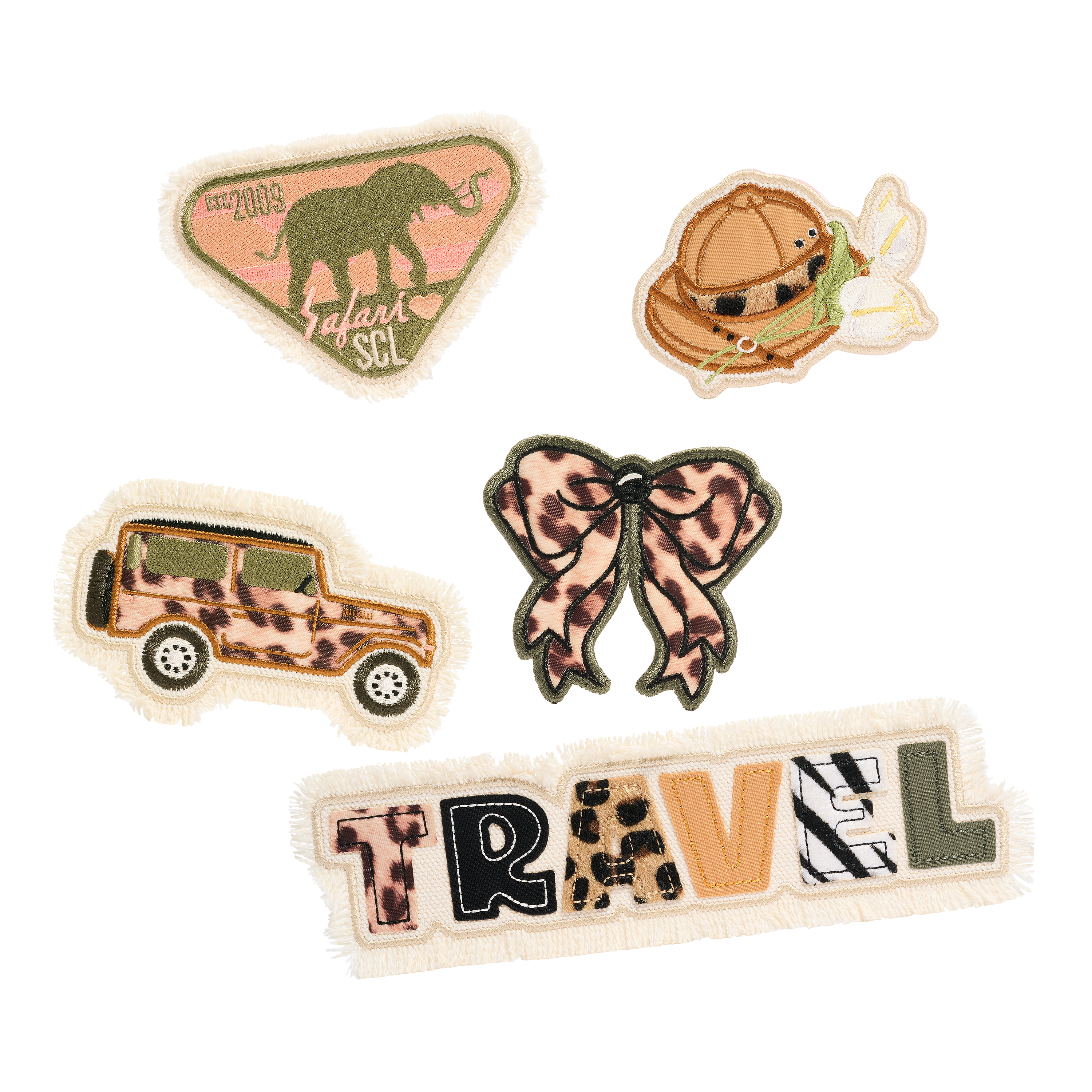 Leopard Bow Patch