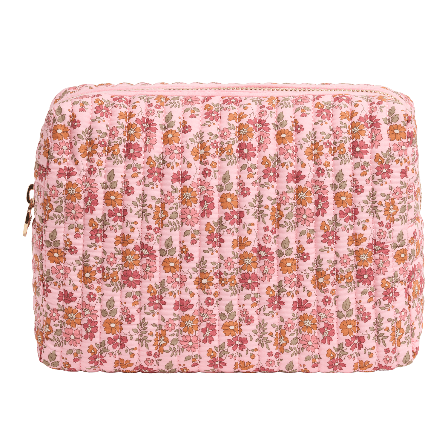 Large T-Seam Pouch Made with Liberty Fabric
