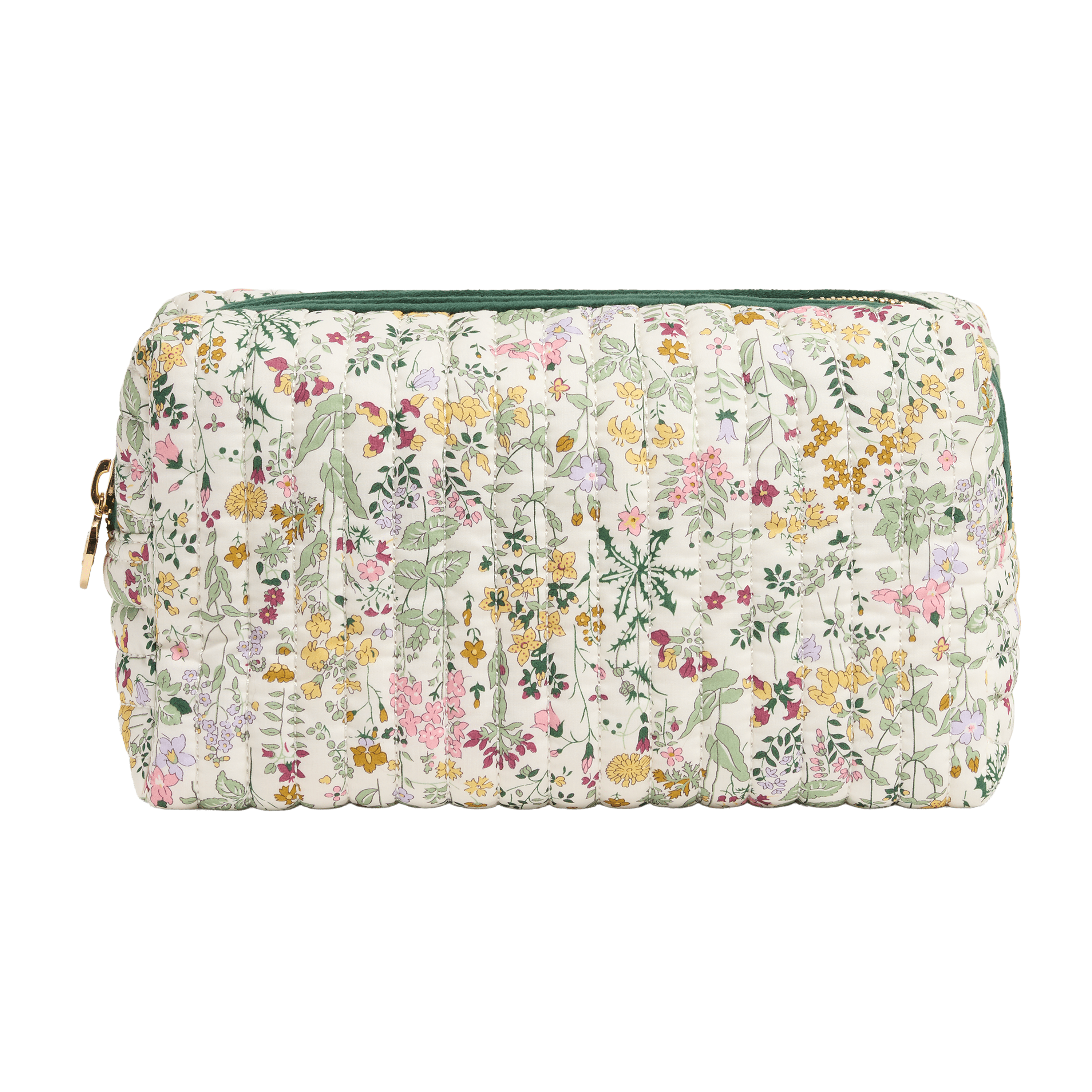 Small T-Seam Pouch Made with Liberty Fabric