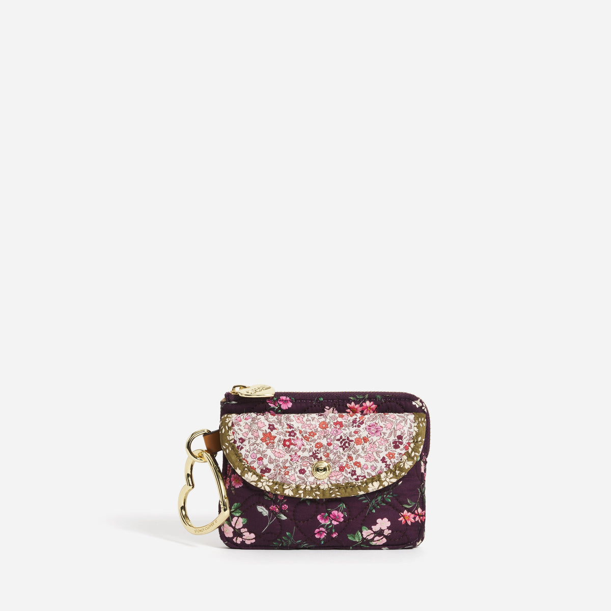 Snap Pouch Bag Charm Made With Liberty Fabric