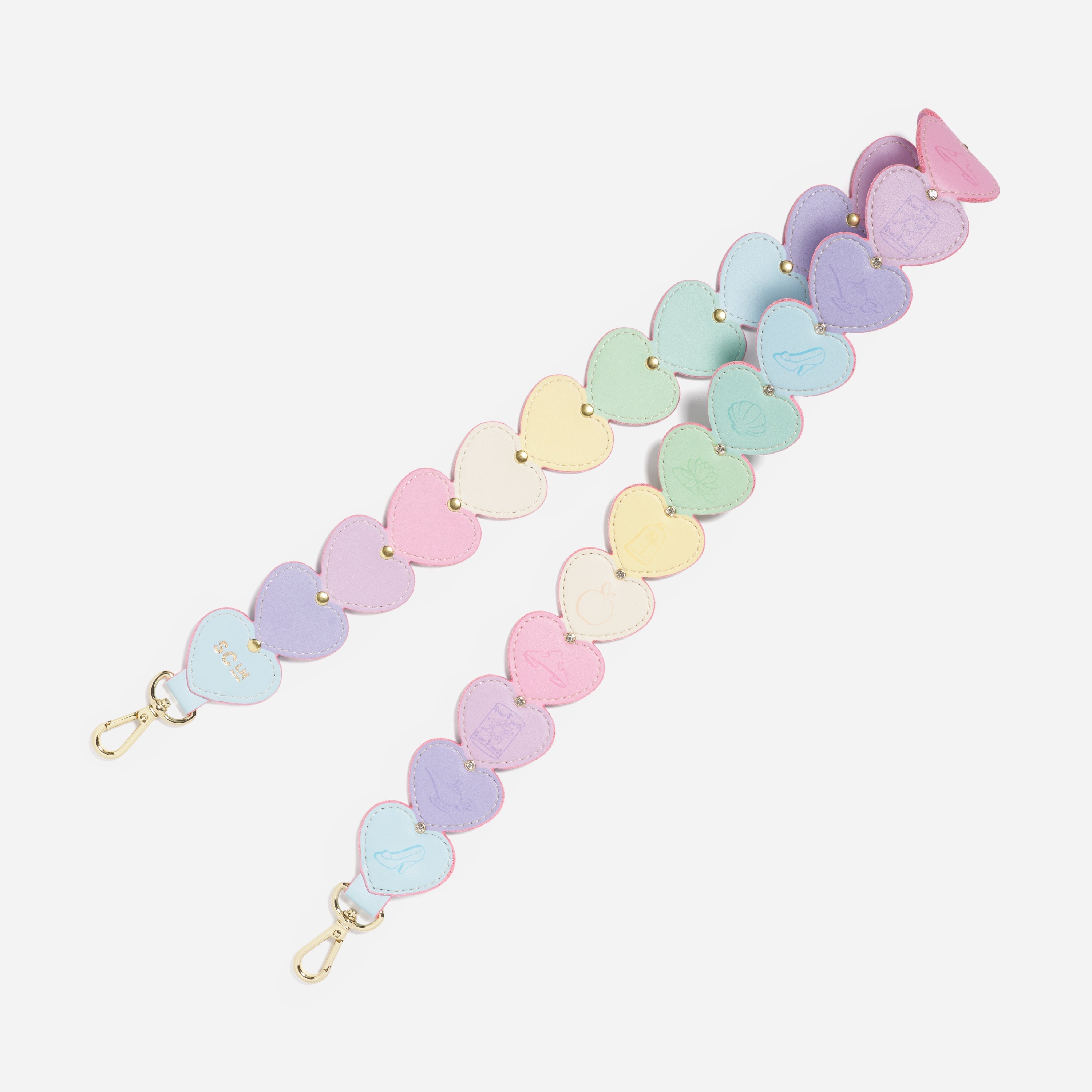 Rainbow Heart Strap - Stoney Clover Lane