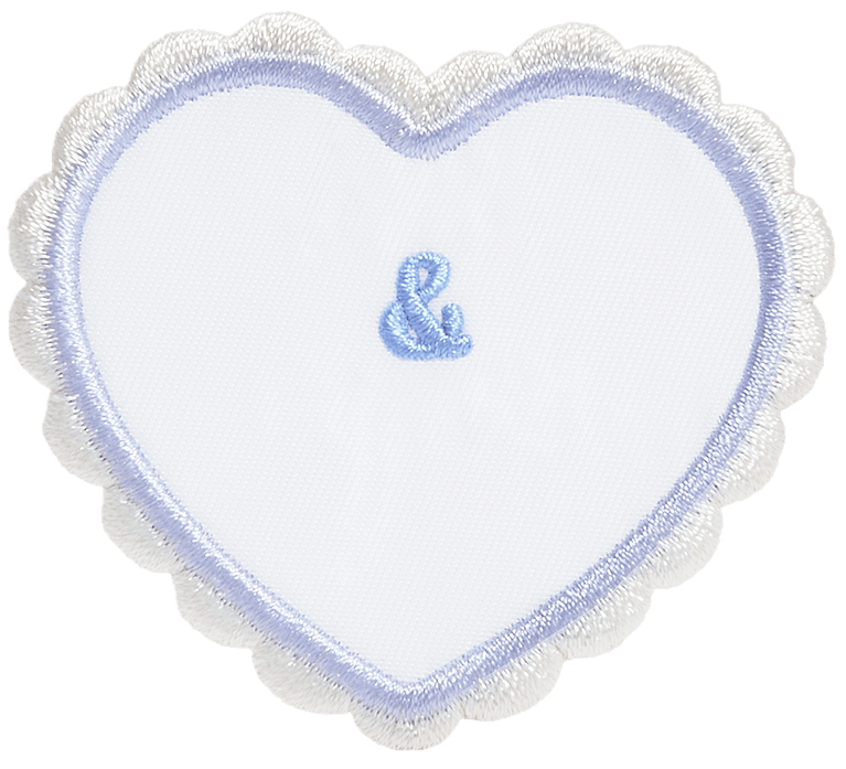 Bridal Customizable Heart Patch